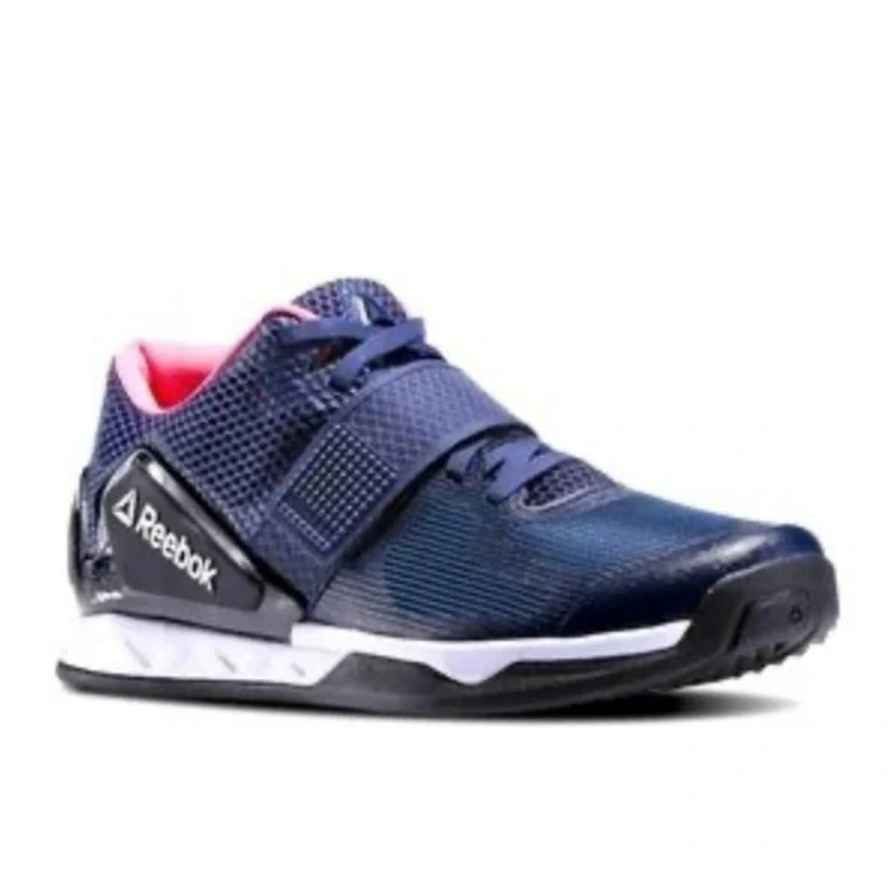 Reebok Women's Navy and Pink Training Shoes